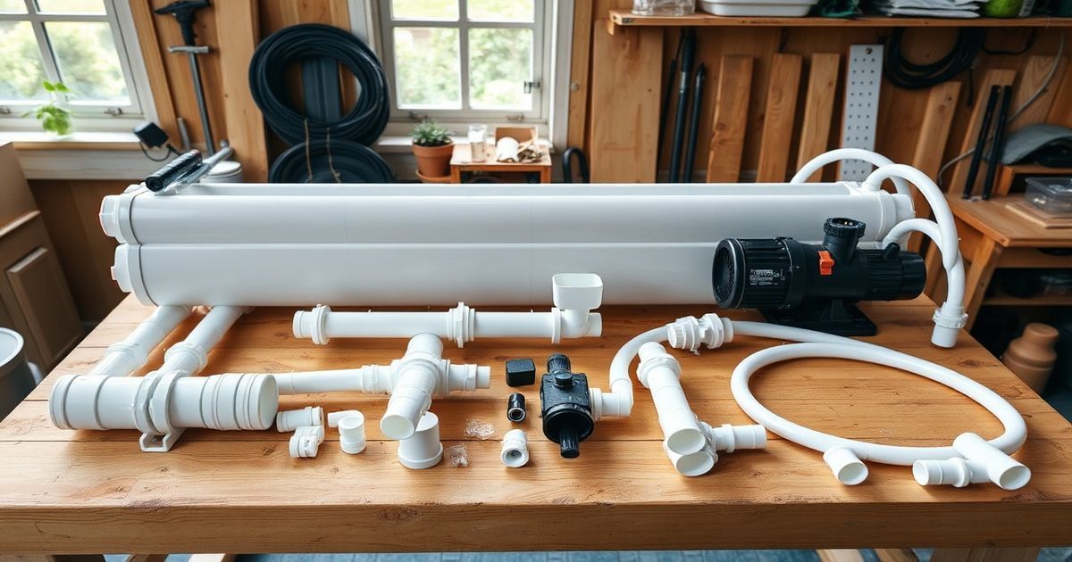 Construire son système NFT en PVC pour moins de 80 euros