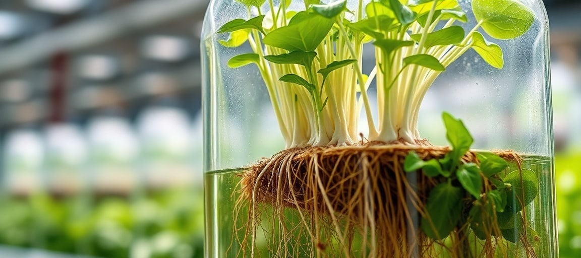 Bouteilles PET et hydroponie : système Kratky version recyclée