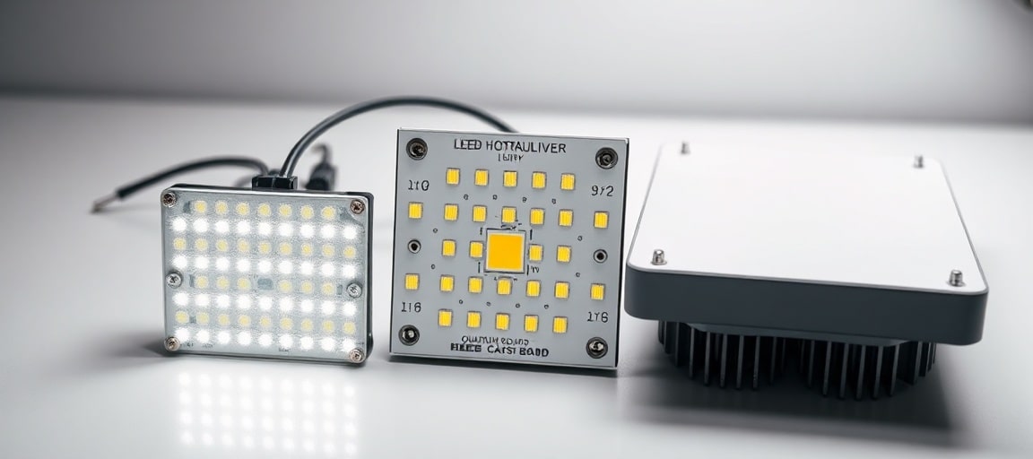 COB vs Quantum Board vs LED classique : quel type choisir