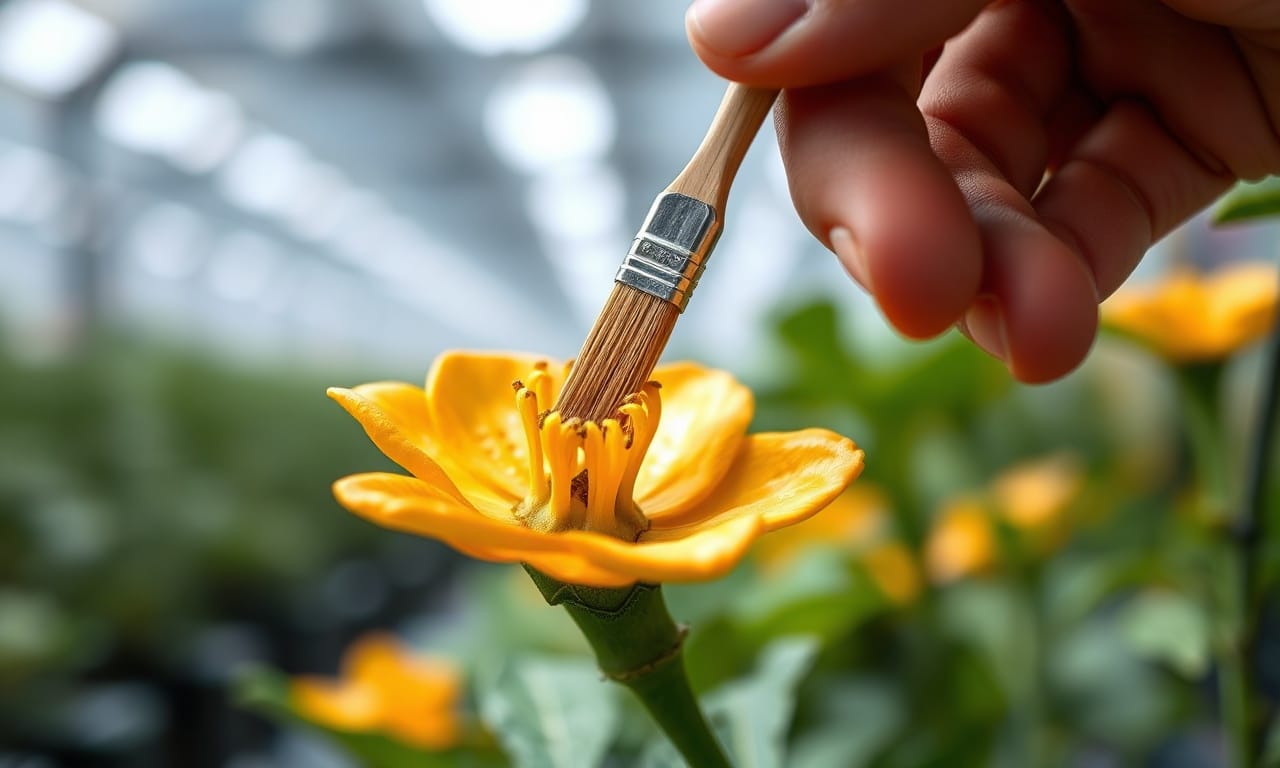 🐝 Pollinisation manuelle indispensable