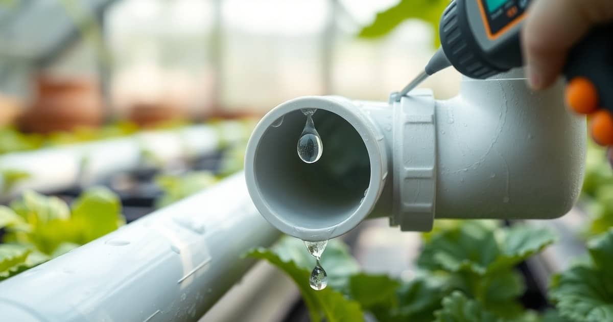 Fuites dans un système hydroponique : trouver et réparer