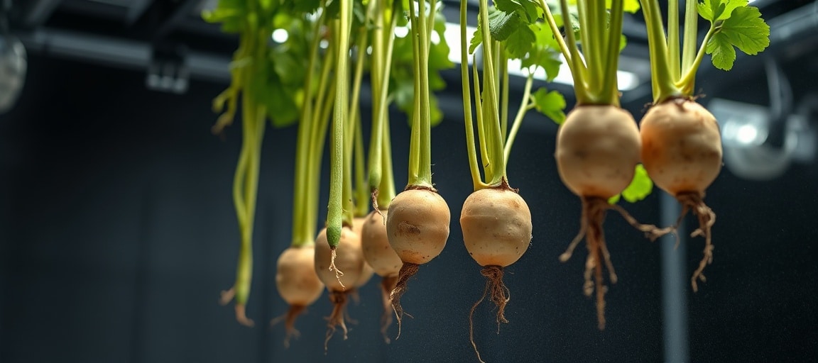 Pomme de terre en aéroponie : la révolution silencieuse